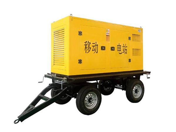 150KW移動拖車發電機組